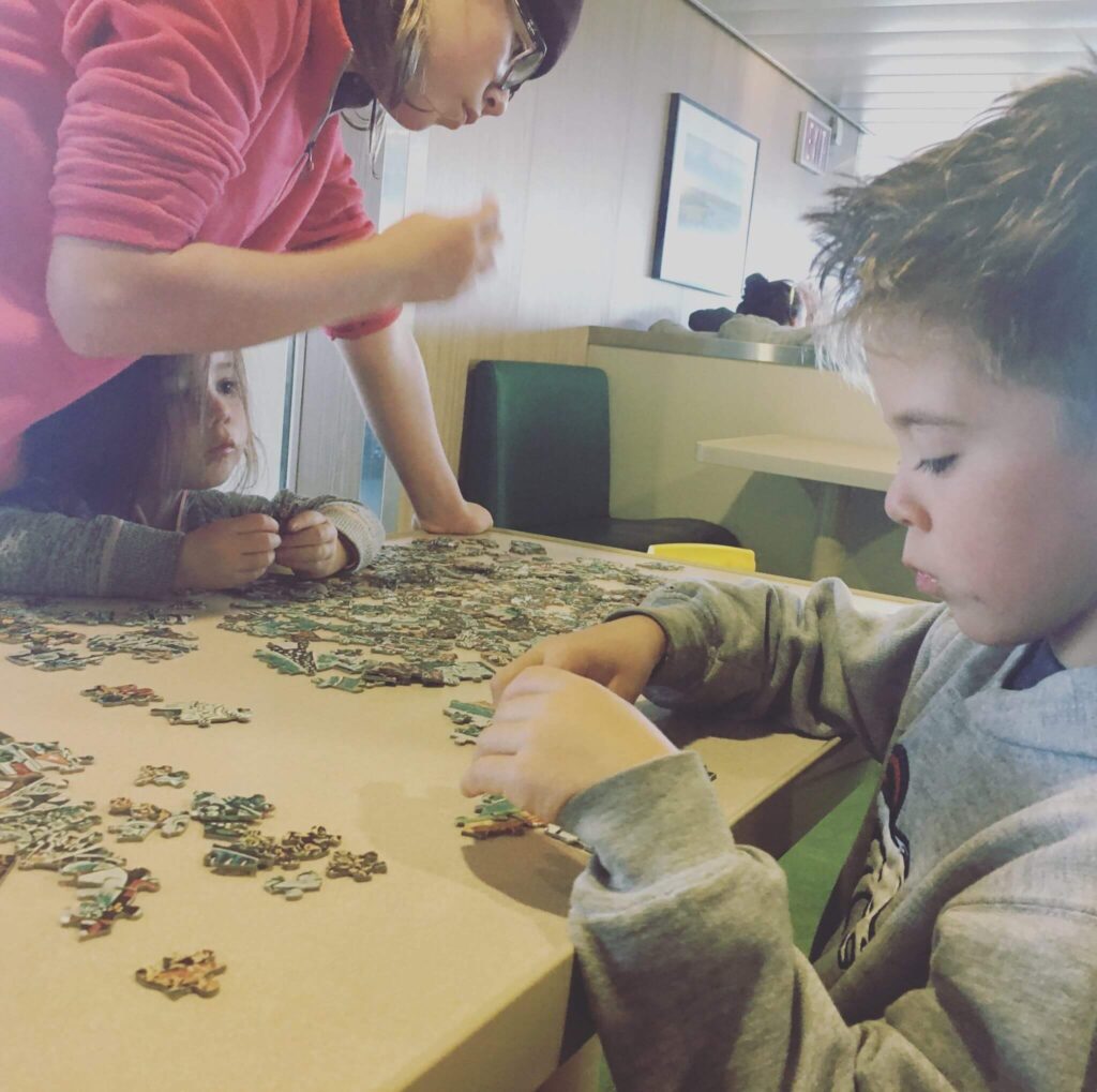 Puzzles on Ferry
