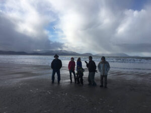 Inch Beach Ireland with Family